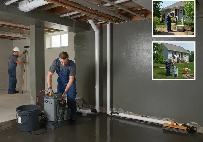 Basement Waterproofing and Flood Prevention process in Elkhart, IN